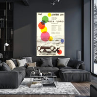 1960 Aintree 200 Targa Florio Racing Wall Art Print
