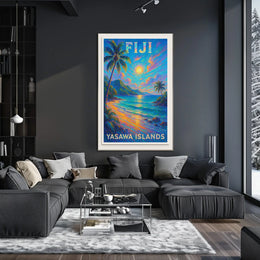 Fiji Yasawa Islands Poster