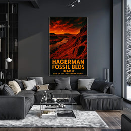 Hagerman Fossil Beds Idaho Poster