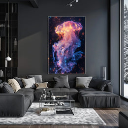 Enchanted Jellyfish Poster