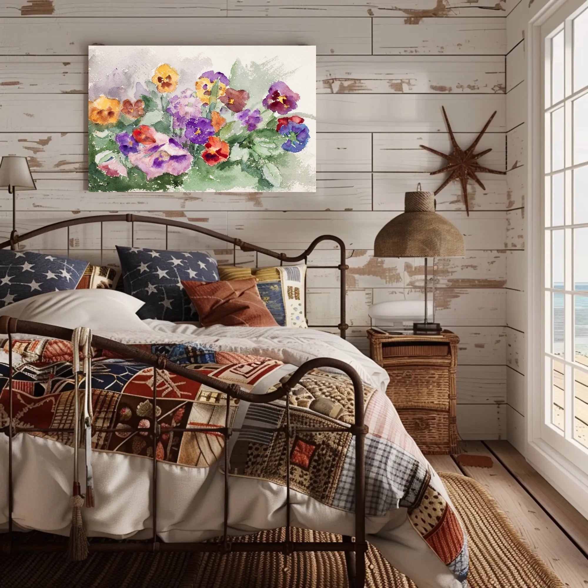 Watercolor Blossoms Poster