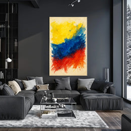 Vibrant Abstract Colors Abstract Poster