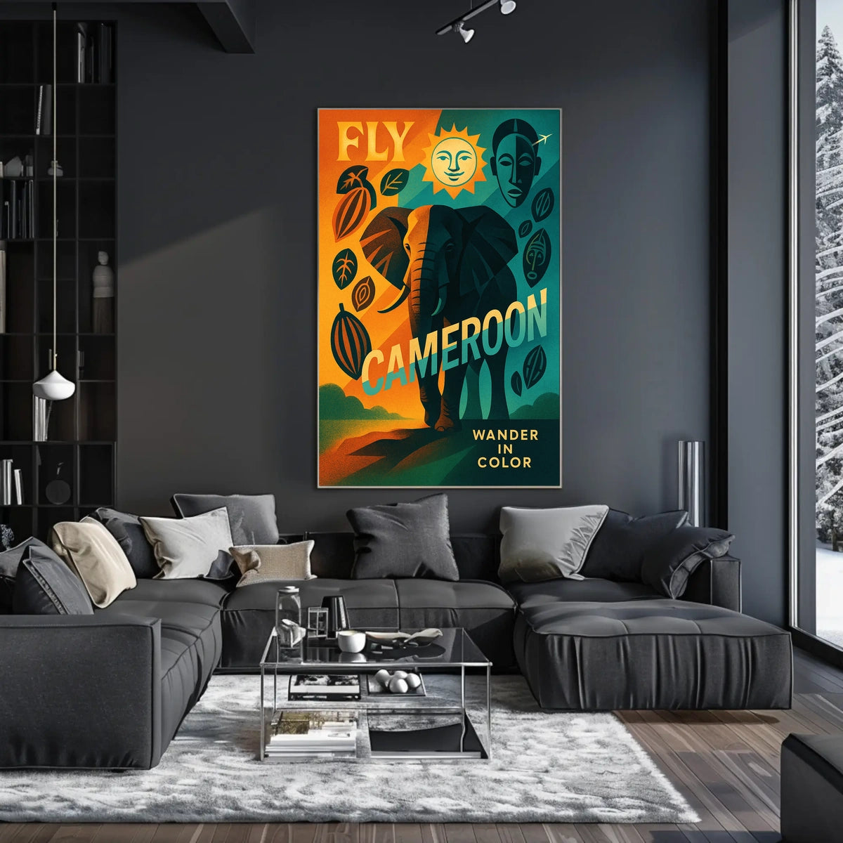 Fly Cameroon Poster