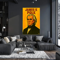 James Polk Vintage Scenic Decor Lovers Poster