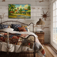 Cocos (Keeling) Islands Tropical Serenity Poster