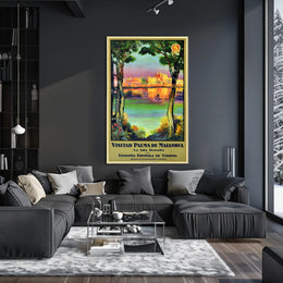 Visit Palma De Mallorca La Isla Dorada Poster