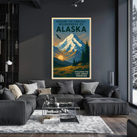 Discover The Last Great Frontier Poster PosterGoat