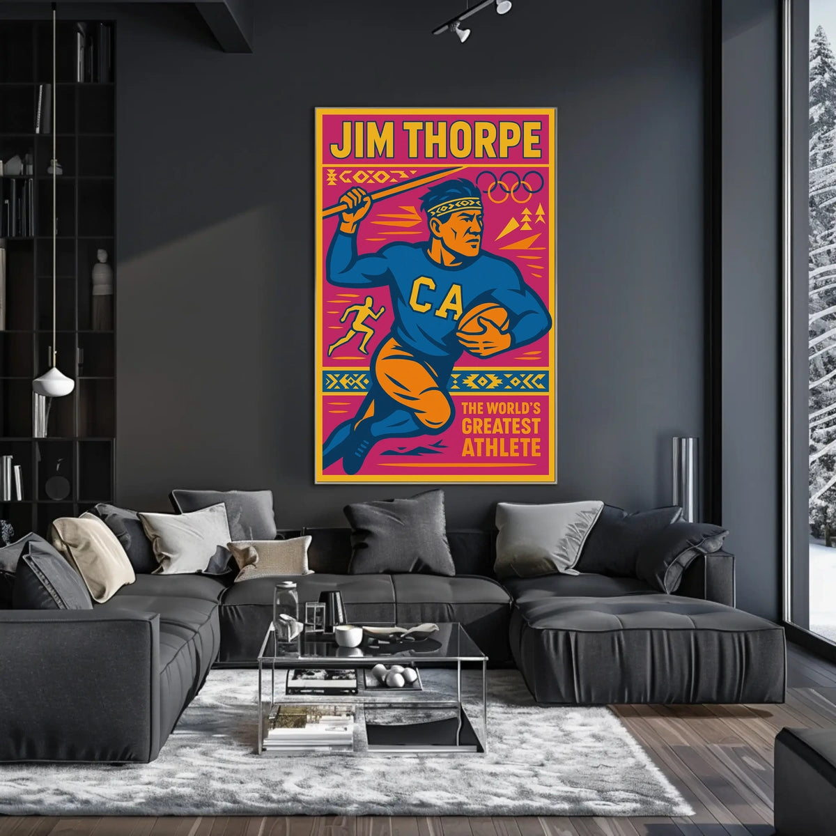 The Worlds Greatest Athlete Poster
