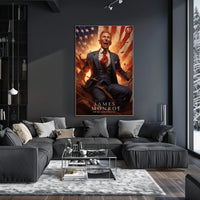 James Monroe: A Patriotic Legacy Poster