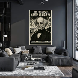 Martin Van Buren 8Th President Poster