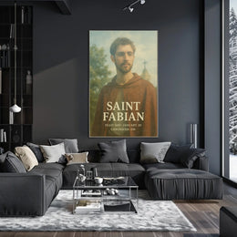 Saint Fabian Poster
