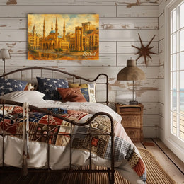 Beirut Cityscape Photography Realism Wanderlust Poster