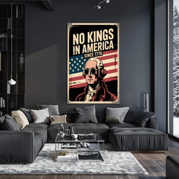 American Independence Retro Style Historical or Presidential Poster
