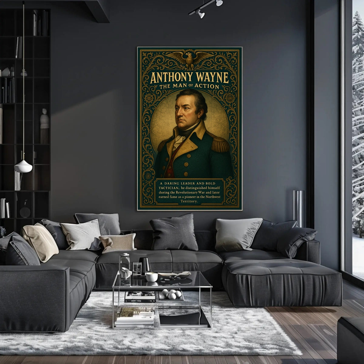 Anthony Wayne The Man of Action Poster