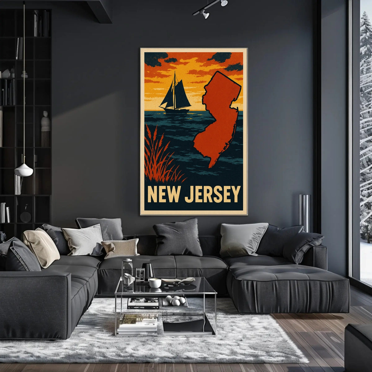 New Jersey Scenic Poster