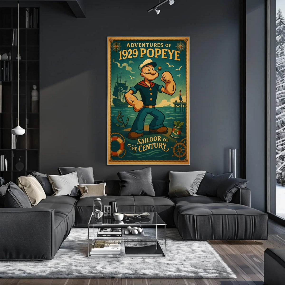 Popeye 1929 Art Poster POP-197