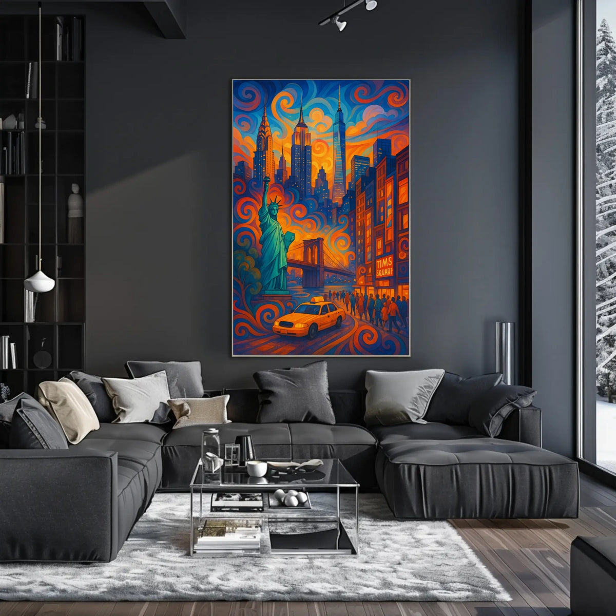 Vivid Dreams of New York Poster