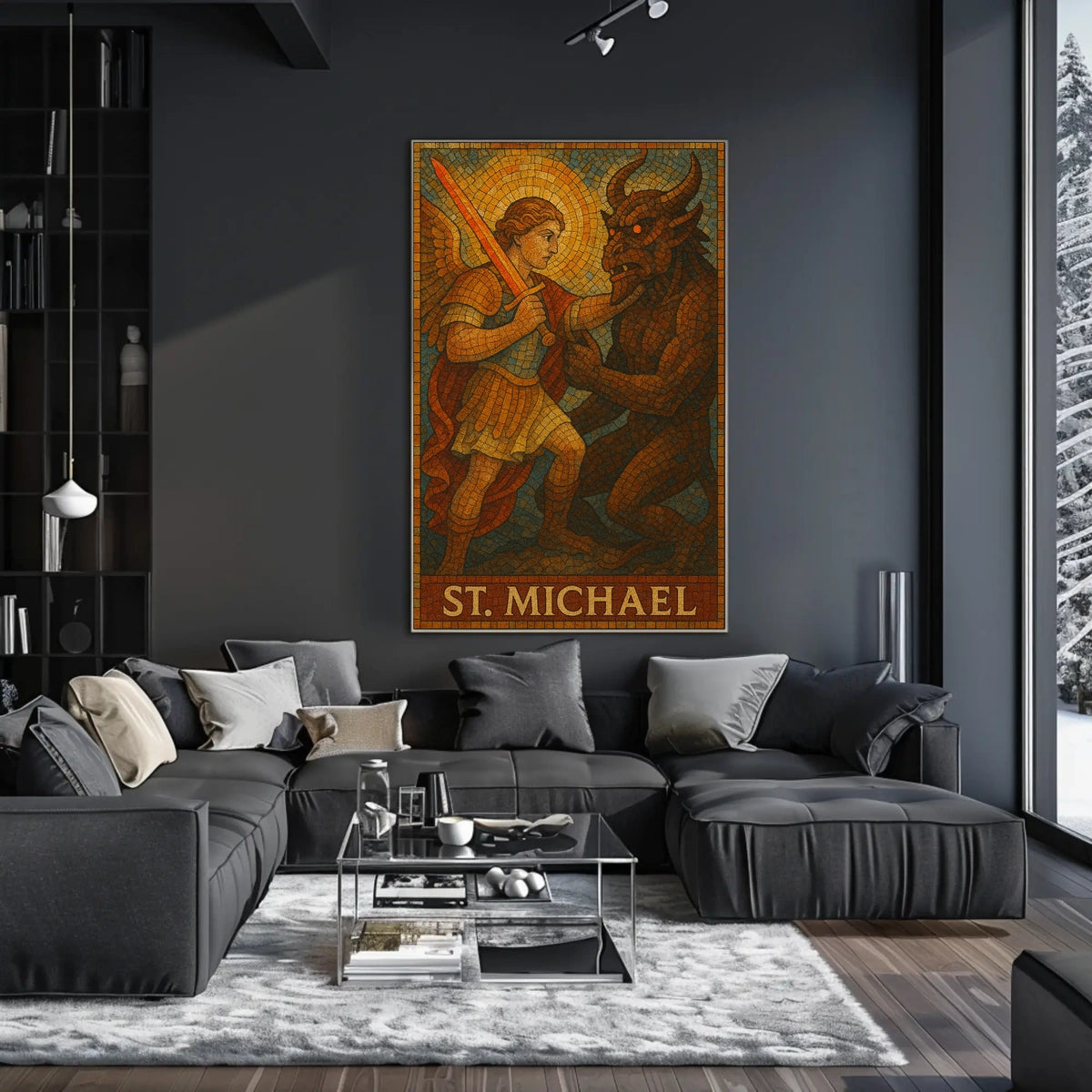 Saint Michael Sacred Art poster