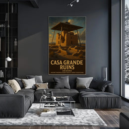 Casa Grande Ruins Arizona Poster