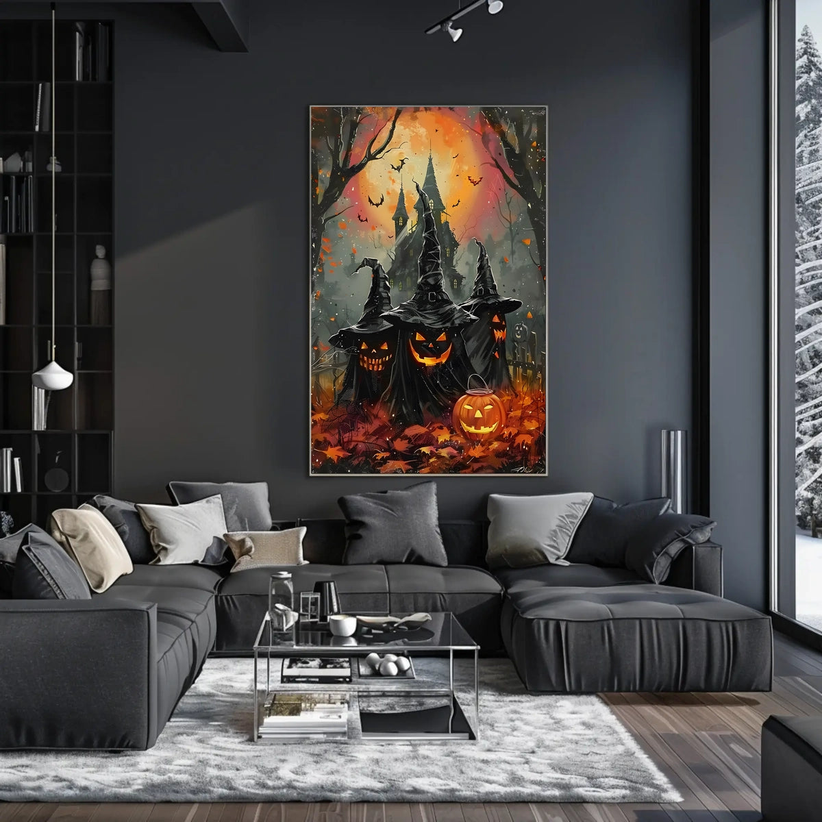 Enchanted Halloween Night Poster