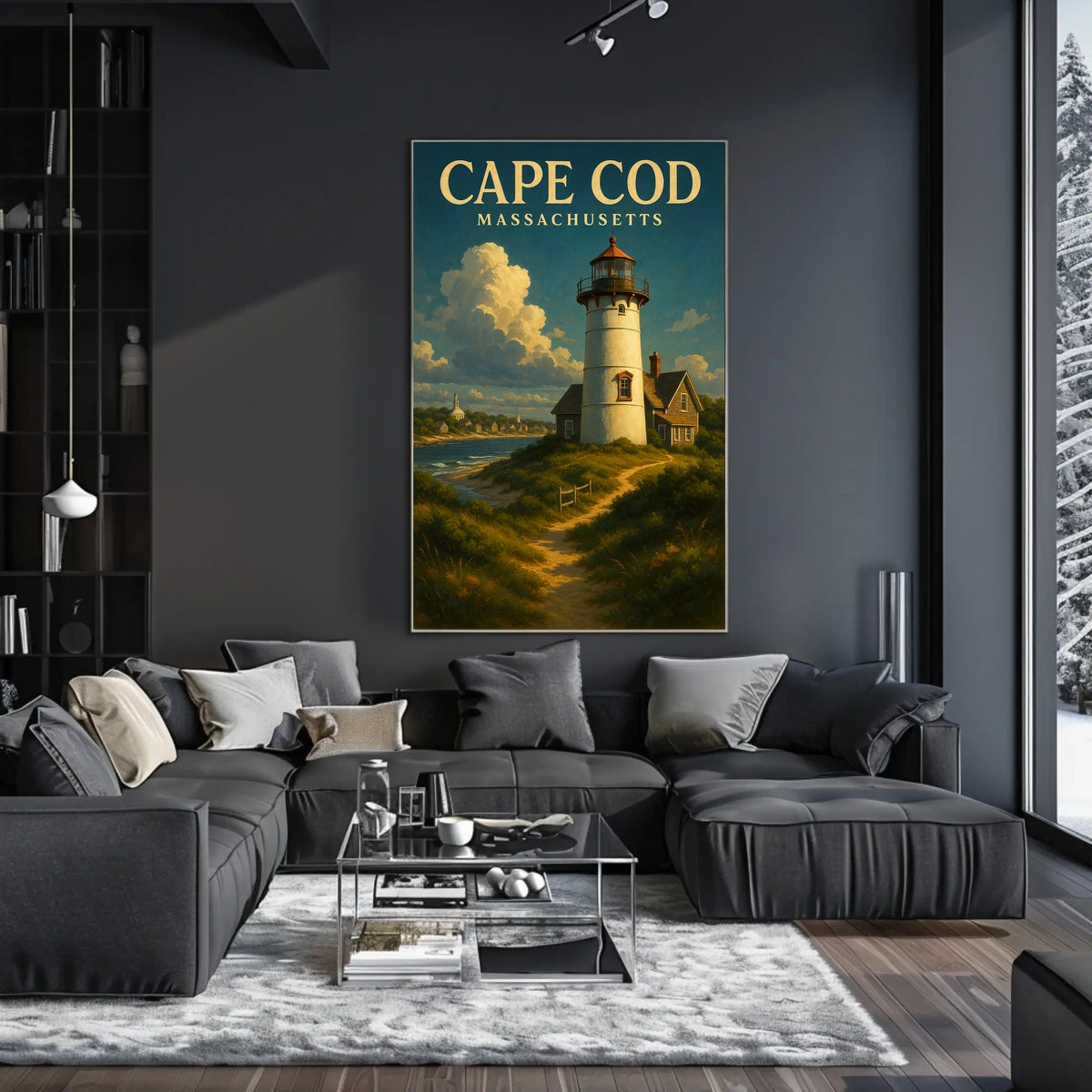 Cape Cod Serenity Coastal Wall Art Decor Lovers Poster
