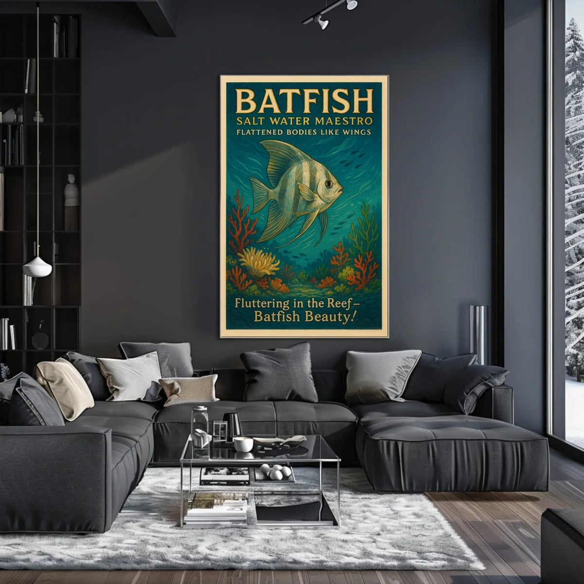 Batfish Salt Water Maestro Poster