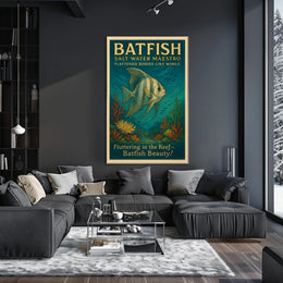 Batfish Salt Water Maestro Poster