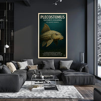 Plecostomus Nature's Cleaner Poster PosterGoat