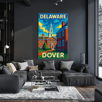 Delaware State Capitol Dover Poster