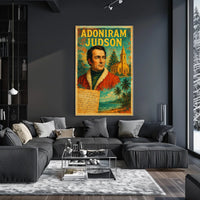 Adoniram Judson Faithful Legacy Historical or Presidential Poster