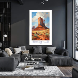 Monument Valley Utah Poster