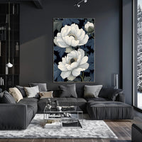 Elegant Floral Design Wall Art Print