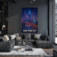 New York City Skyline Poster