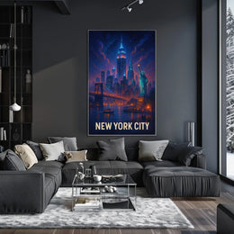 New York City Skyline Poster