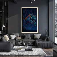 Cybernetic Tiger Poster