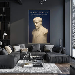 Claude Debussy The Sound of Silence Poster PosterGoat