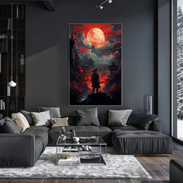Samurai Under The Blood Moon Poster