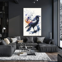 The Majestic Raven Poster