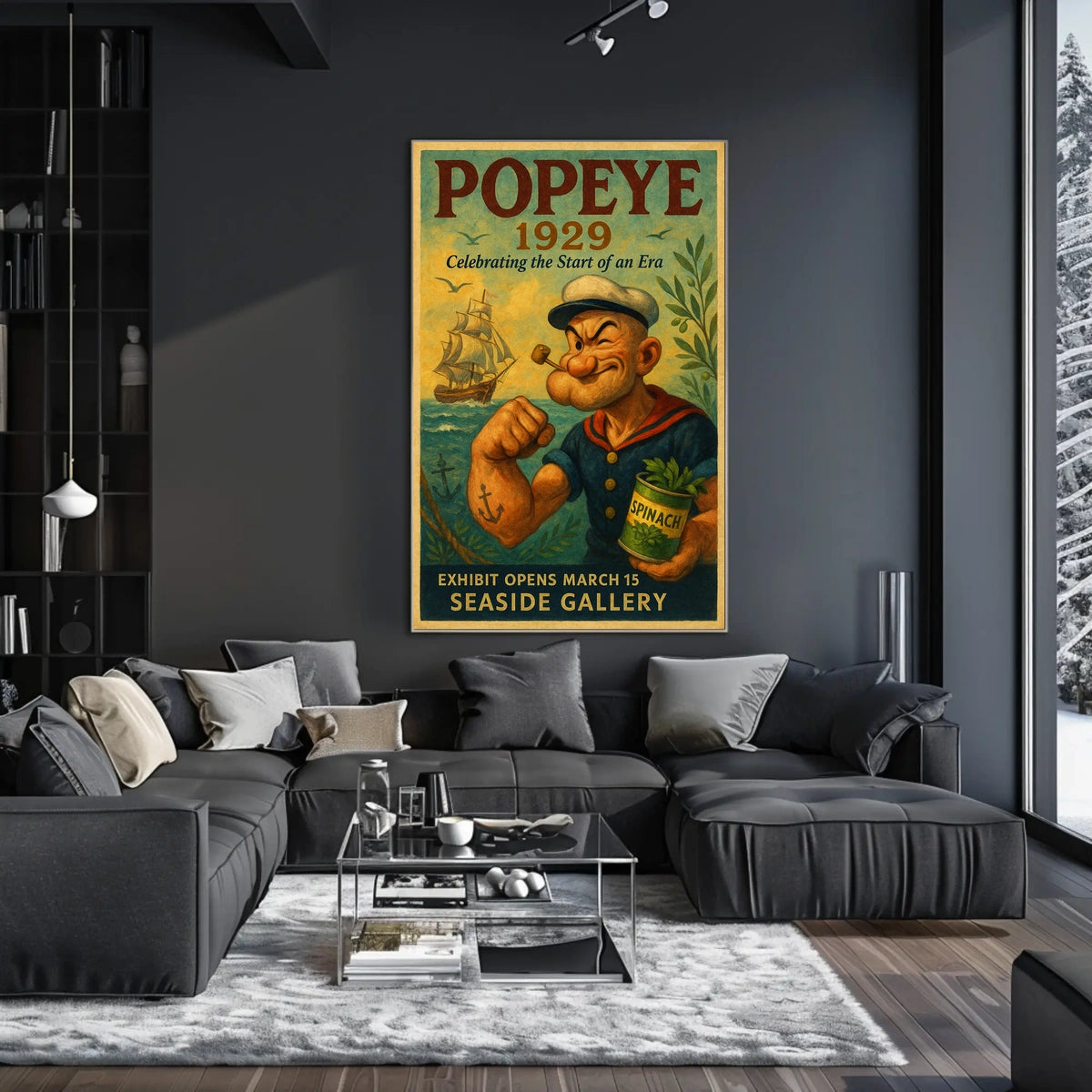 Popeye 1929 Art Poster POP-04