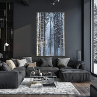Winter Forest Serenity Poster