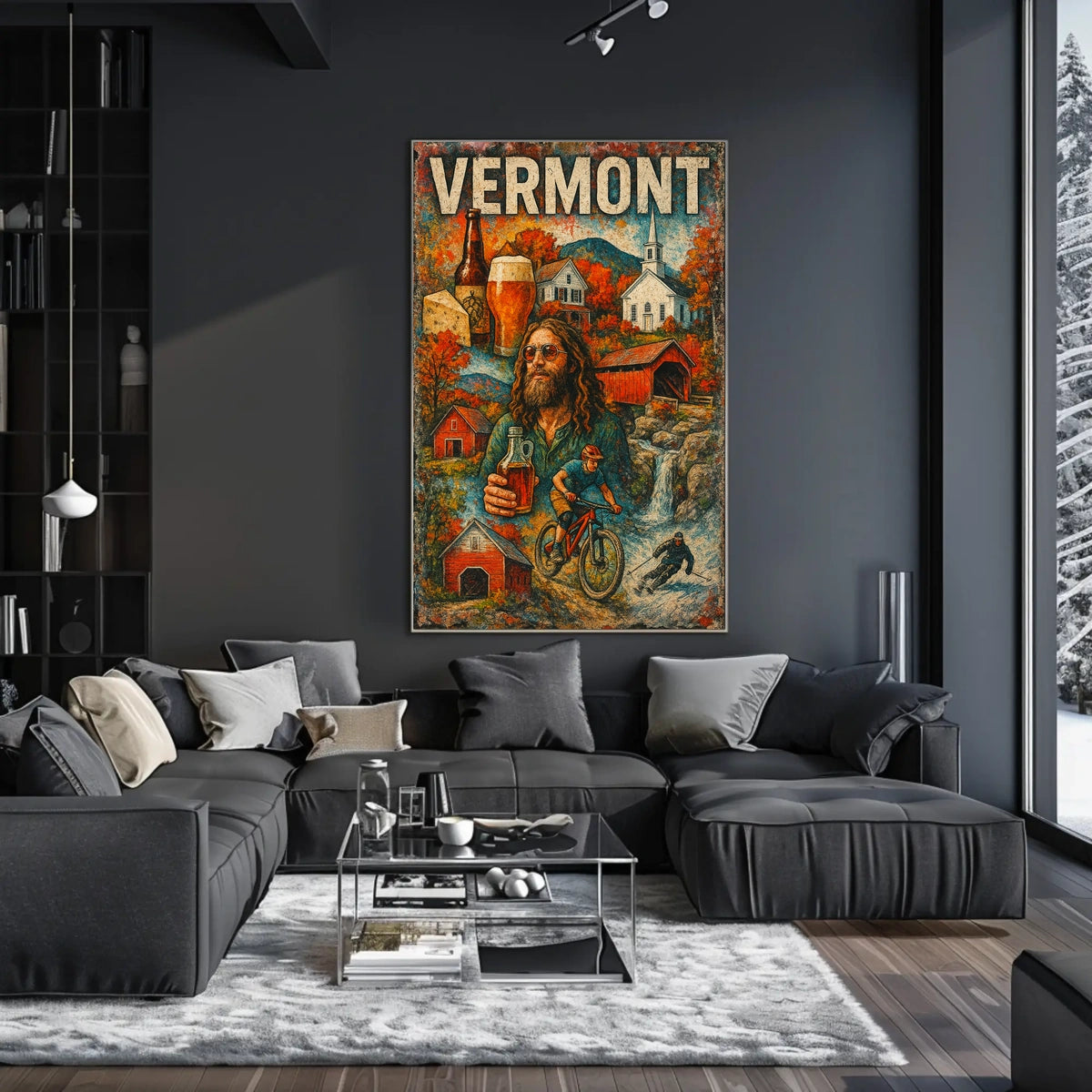 Vermont Adventure Poster