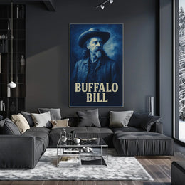 Buffalo Bill Historic Western Figure Cultural or Heritage Poster