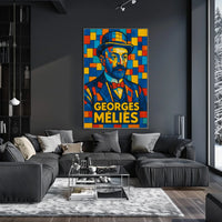 Georges Méliès Cinematic Pioneer Poster