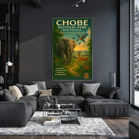 Explore the Heart of Africas Wilderness Poster