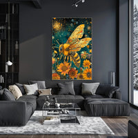 The Enchanted Bee William Morris Art Poster