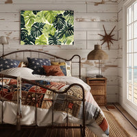 Tropical Foliage Delight Poster