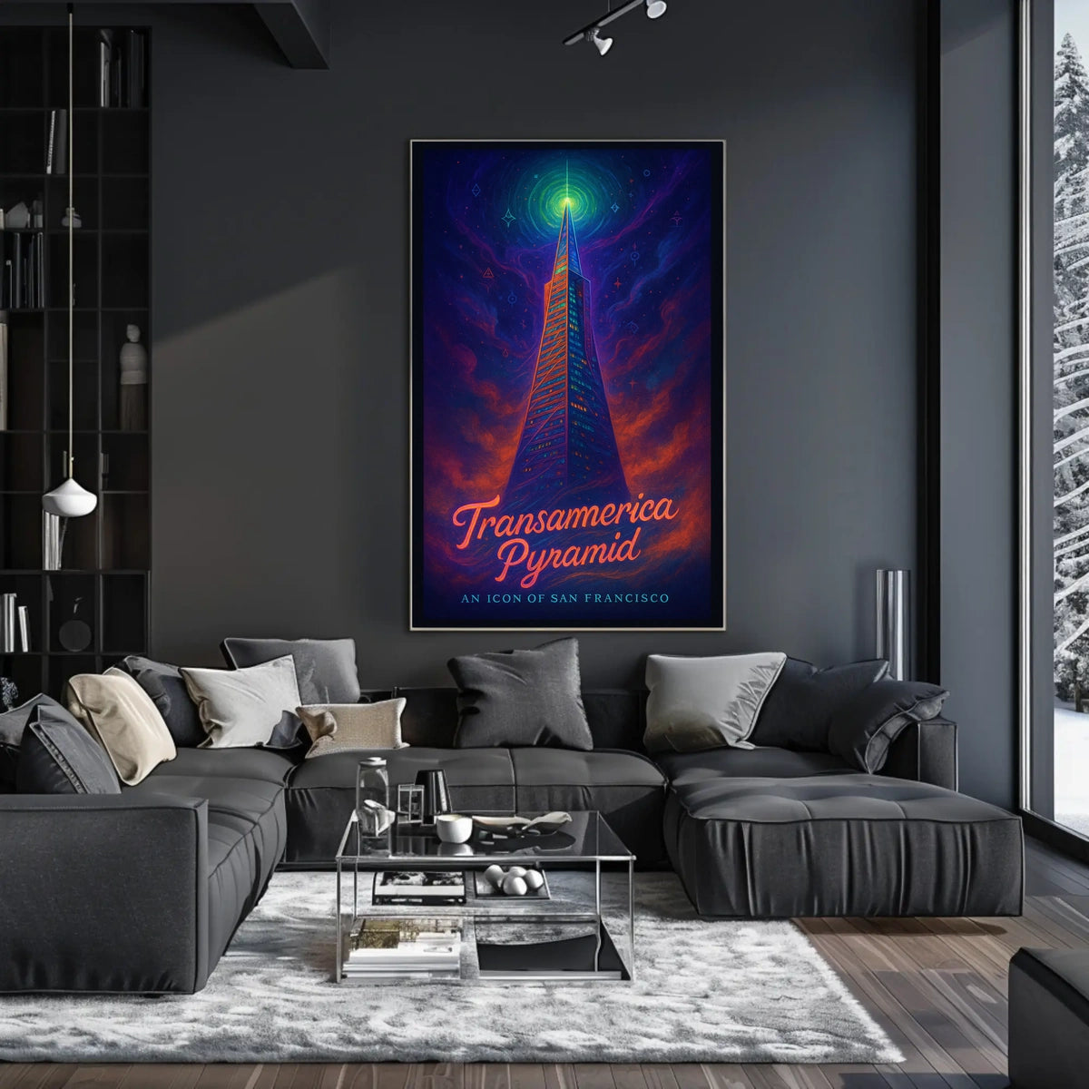 Transamerica Pyramid An Icon of San Francisco Poster