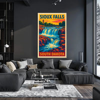 Sioux Falls South Dakota Poster