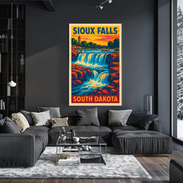 Sioux Falls South Dakota Poster