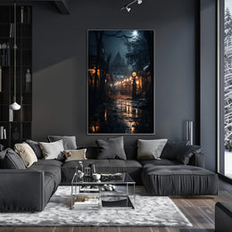 Enchanted Nightscape Poster